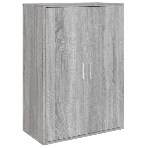Aparadores - Bufetes - Móveis de apoio 2 pcs 60x31x84 cm derivados madeira cinzento sonoma pt5198