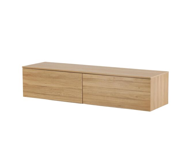 Mueble de tv frihamn 160x45x35 beige