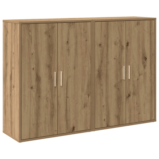 Bufete - Móvei de apoio 2 pcs Carvalho Artesanal 60 x 31 x 84 cm pt25