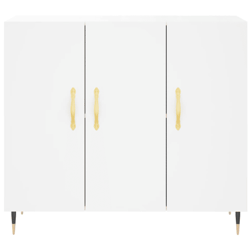 Aparador - Bufete - Móvei de apoio 90x34x80 cm derivados de madeira branco pt3214