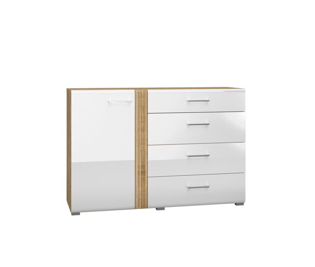 Aparador adagio 134x42x90 blanco
