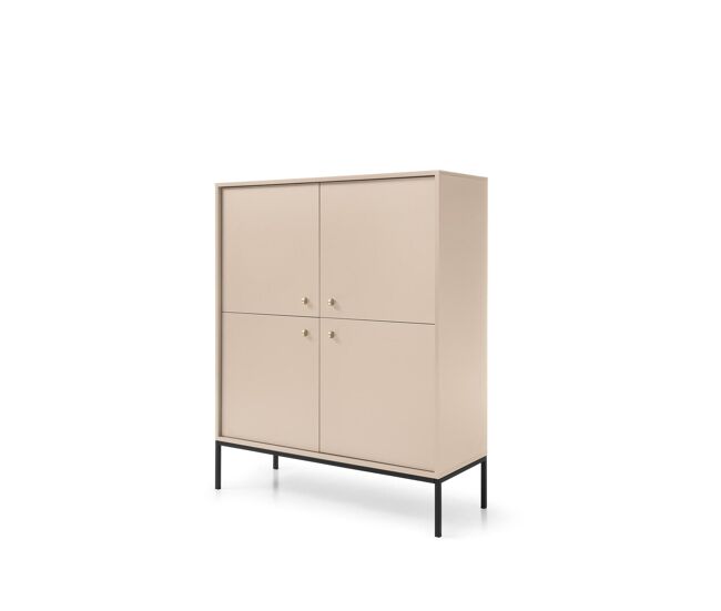 Aparador mono 104x39x126 beige