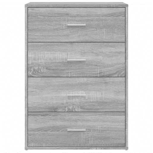 Aparadores - Bufetes - Móveis de apoio 2 pcs 60x31x84 cm derivados madeira cinzento sonoma pt5199
