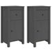Aparador - Mueble de almacenamiento 2 uds 40 Aparador - Mueble de almacenamiento 2 uds 40 Blanco
