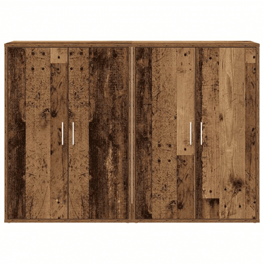 Bufete - Móvei de apoio 2 pcs Madeira antiga 60 x 31 x 84 cm Madeira processada pt13