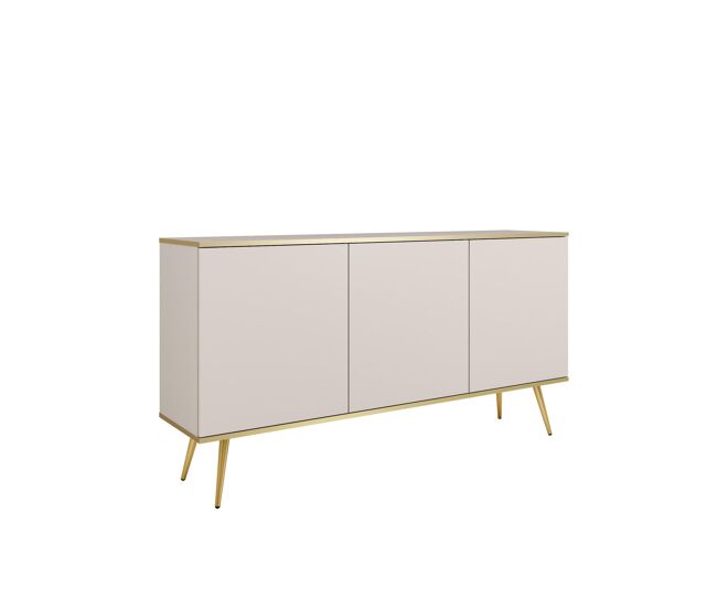 Aparador oro 160x39x85 beige