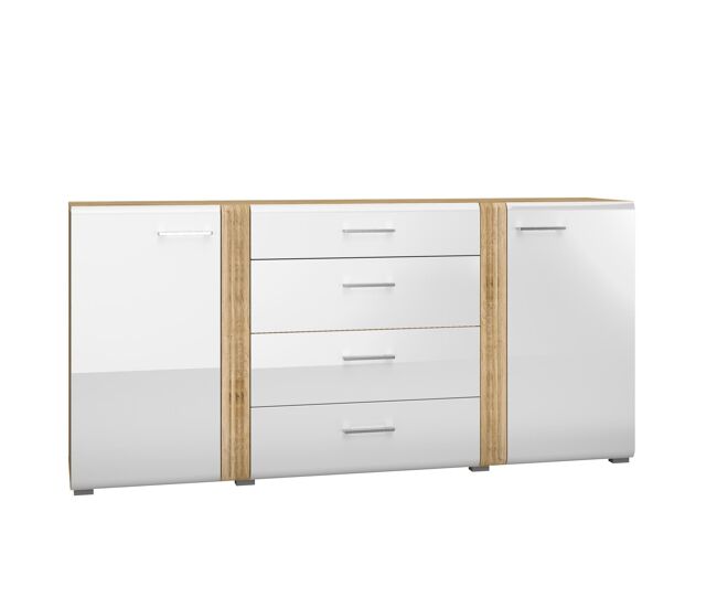Aparador adagio 190x42x90 blanco
