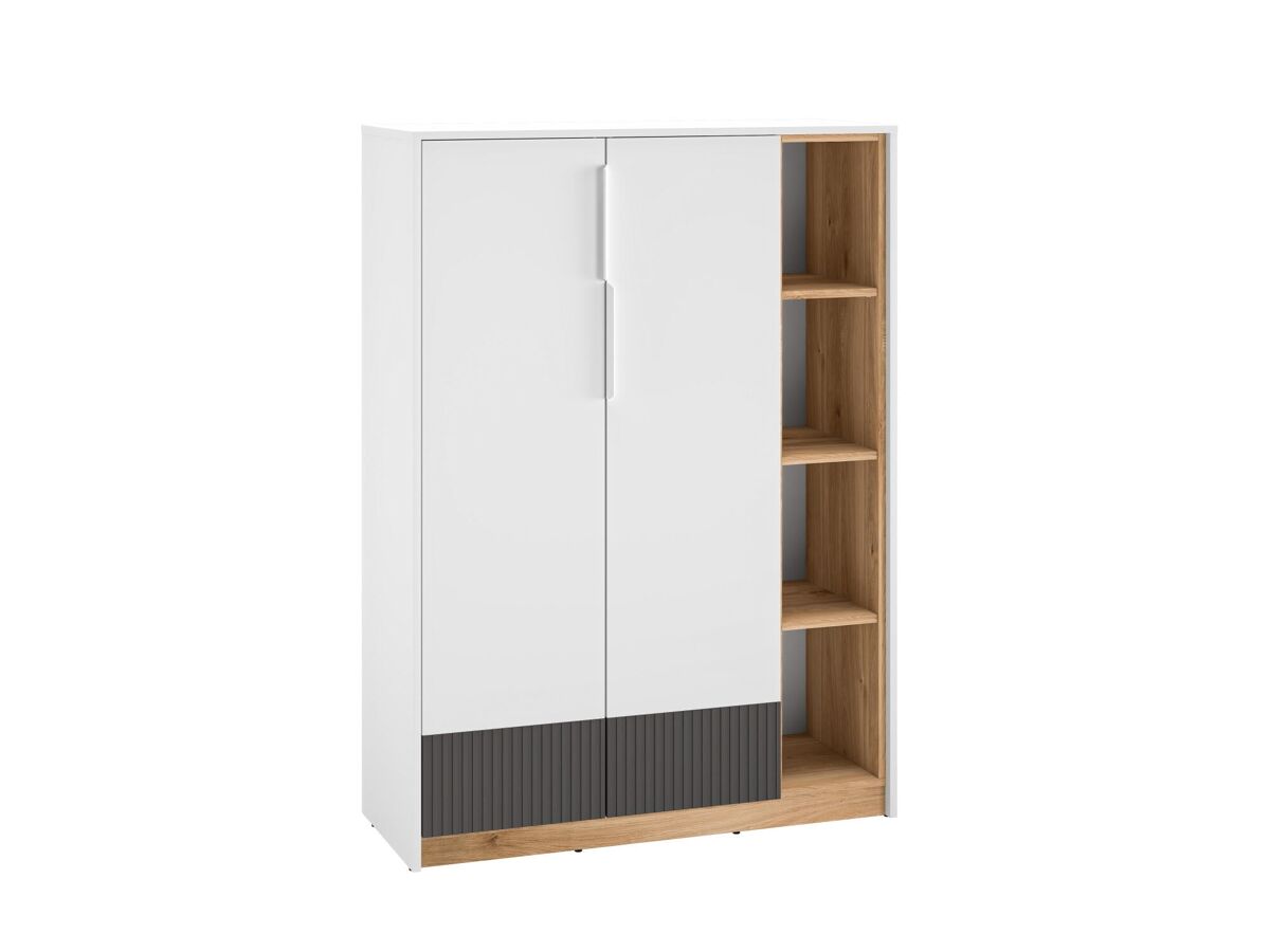 Aparador torino 101x40x140 blanco