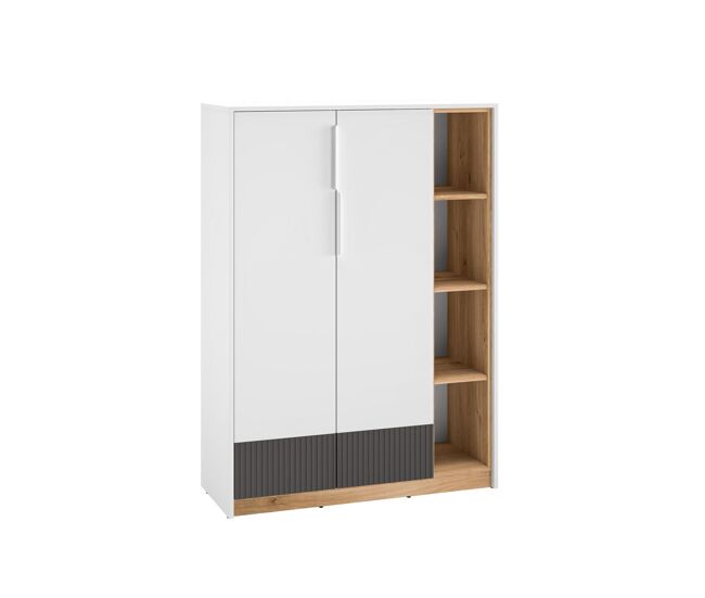 Aparador torino 101x40x140 blanco