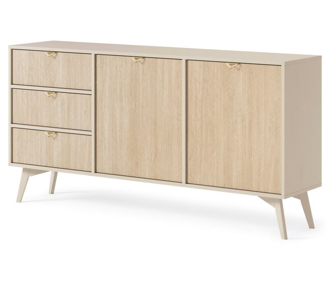 Aparador forest 158x38x80 beige