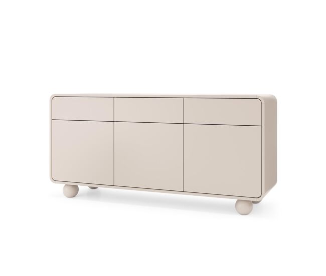 Aparador albion 160x39x75 beige