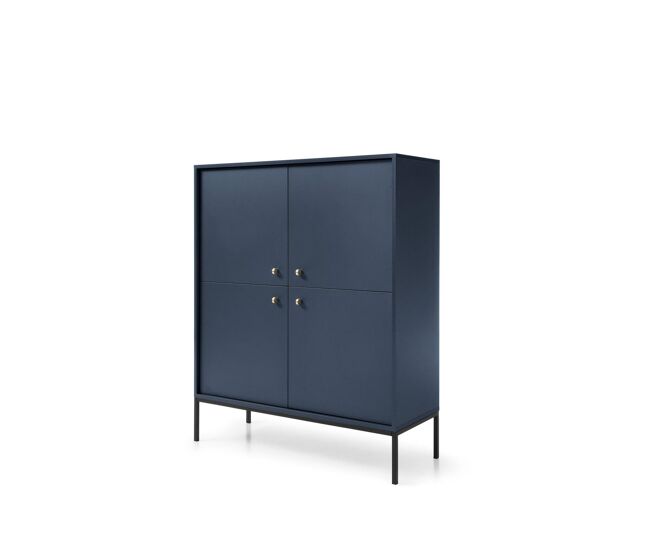 Aparador mono 104x39x126 azul