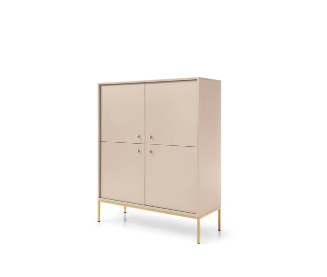 Aparador mono 104x39x126 beige