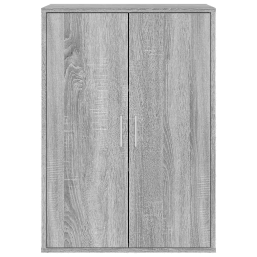 Aparador - Bufete - Móvei de apoio 60x31x84 cm derivados de madeira cinzento sonoma pt3424