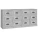 Aparador - Mueble de almacenamiento 2 uds 70 Aparador - Mueble de almacenamiento 2 uds 70 Blanco