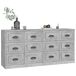 Aparador - Mueble de almacenamiento 2 uds 70 Aparador - Mueble de almacenamiento 2 uds 70 Blanco