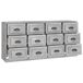Aparador - Mueble de almacenamiento 2 uds 70 Aparador - Mueble de almacenamiento 2 uds 70 Blanco