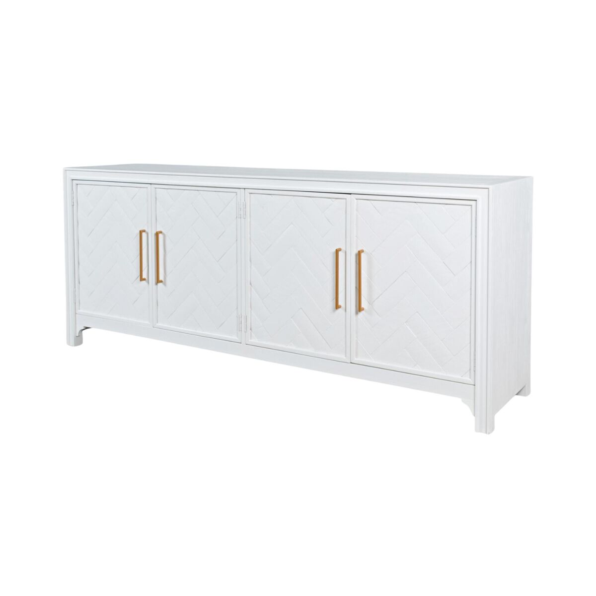 Aparador avola 201x46x82 blanco