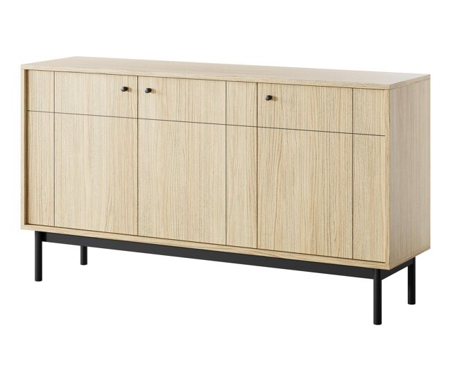 Aparador japandi 154x39x84 beige