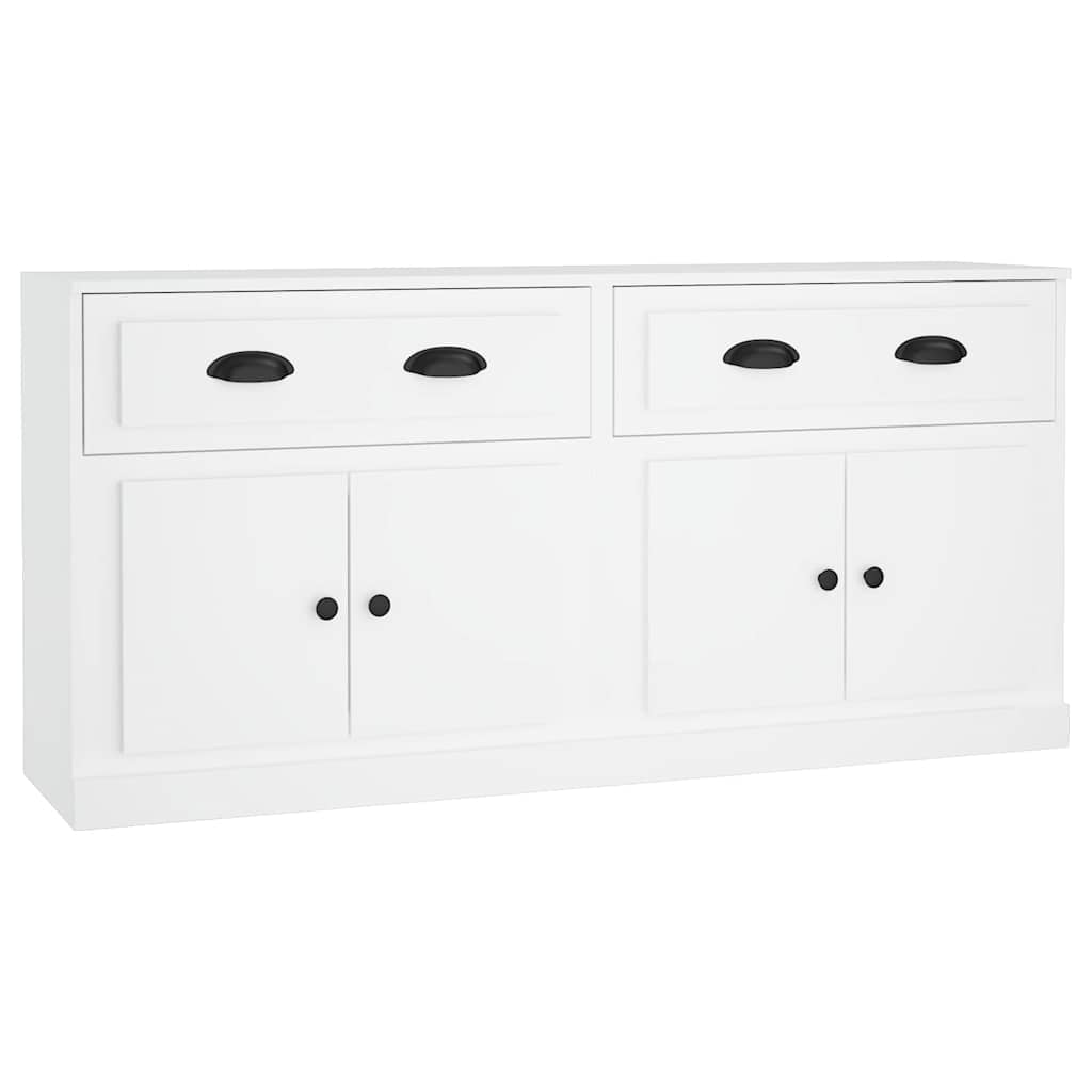 Aparador - Mueble de almacenamiento 2 uds 70 Blanco