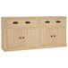 Aparador - Mueble de almacenamiento 2 uds 70 Aparador - Mueble de almacenamiento 2 uds 70 Blanco