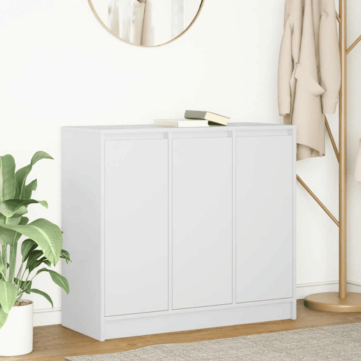 Aparador - Bufete - Móvei de apoio 85x34x76 cm derivados de madeira branco pt3210