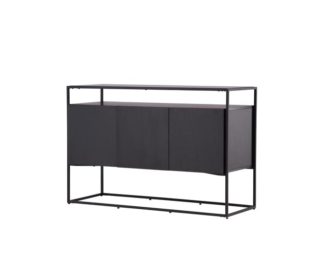 Aparador kingsport 120x45x80 negro
