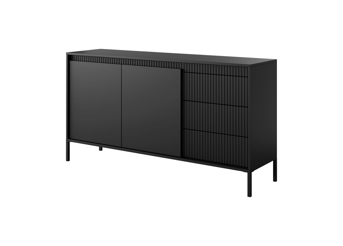 Aparador sensation 153x39x81 negro