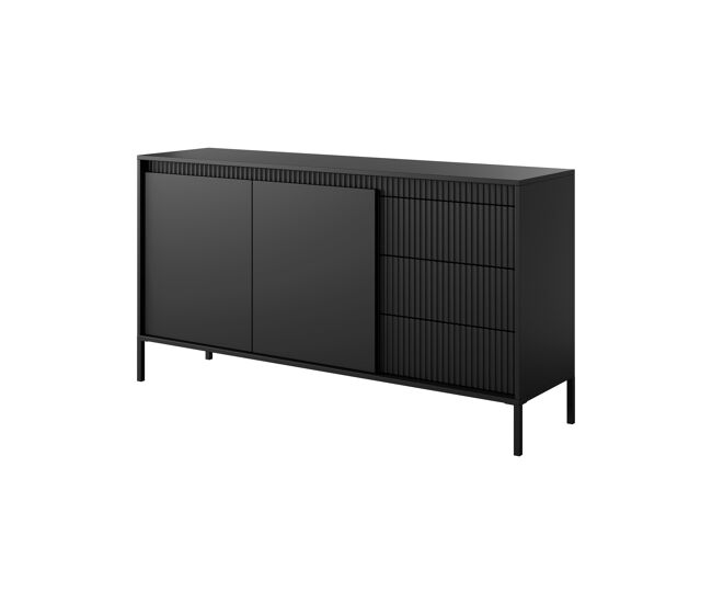 Aparador sensation 153x39x81 negro