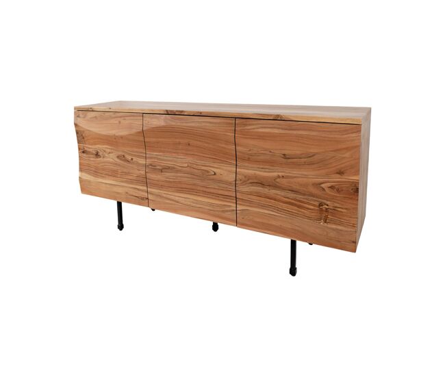 Aparador avola 183x46x88 marrón