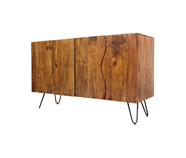 Aparador avola 137x46x82 marrón