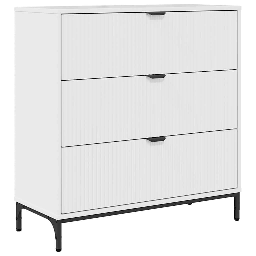 Aparador - Mueble de almacenamiento 79 Blanco Brillo