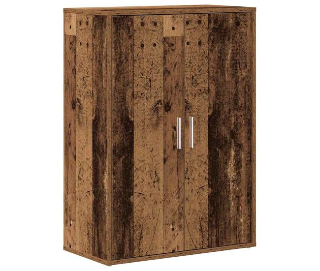 Aparador - mueble de almacenamiento madera vieja 60 x 31 x 84 cm madera de ingeniería es4698