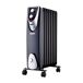 Radiador Black Edition EDM 1500W 8 elementos sin aceite Radiador Black Edition EDM 1500W 8 elementos sin aceite Negro