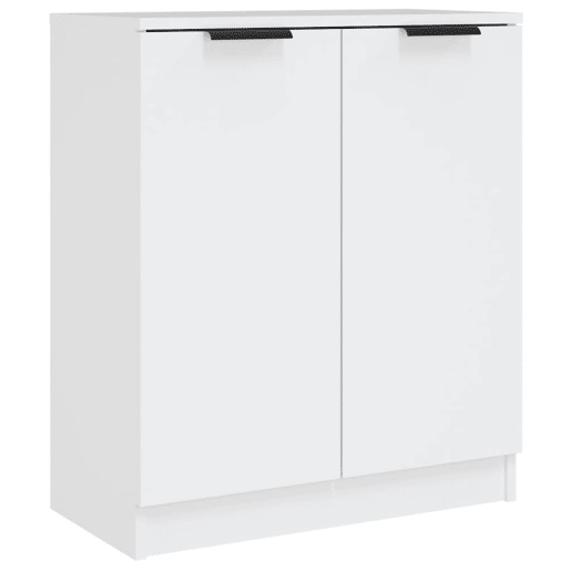 Aparadores - Bufetes - Móveis de apoio 2 pcs 60x30x70 cm derivados de madeira branco pt5109