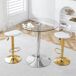 Conjunto de mesas y sillas de comedor Conjunto de mesas y sillas de comedor Transparente