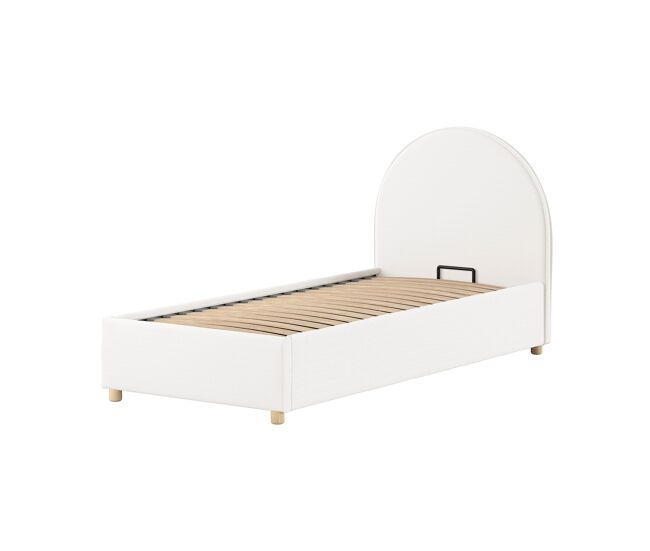 Cama individual infantil moon 98x214x105 blanco