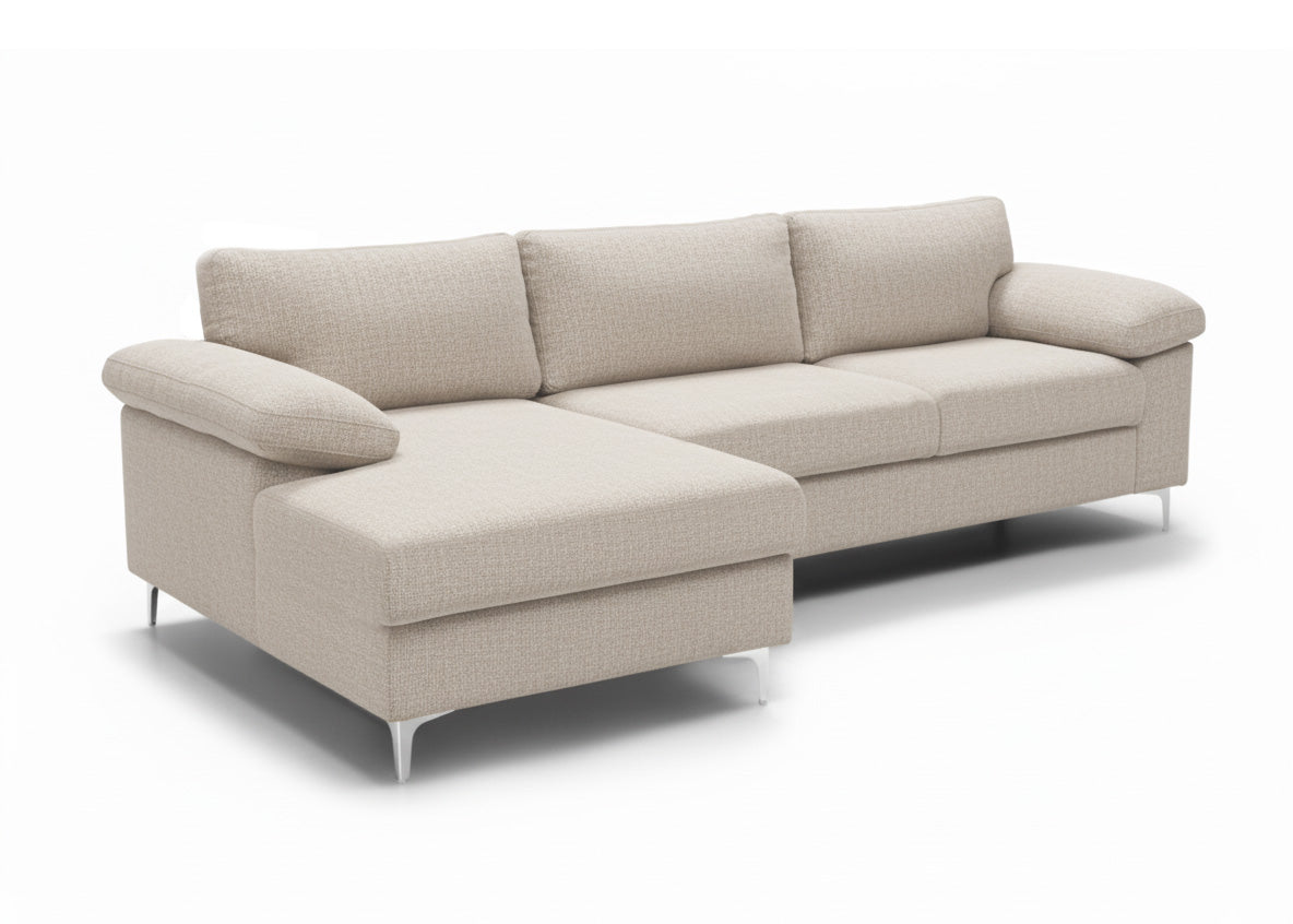 Sofa Chaise Longue Cyril, Chaise Izquierdo