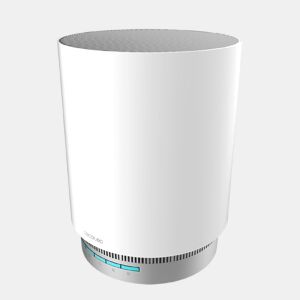 Cecotec Purificador de ar com 130 CADR, 3 fases de filtro (pré-filtro, filtro de carbono e filtro de alta eficiência) 40 m³ de cobertura, motor DC, 3 velocidades com temporizador, modo nocturno e lembrete de mudança de filtro.