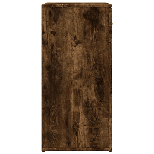 Aparadores - Bufetes - Móveis de apoio 2 pcs 79x38x80 cm derivados madeira carvalho fumado pt5225