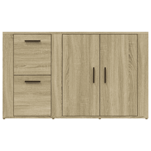 Aparador - Bufete - Móvei de apoio 100x33x59,5 cm derivados de madeira carvalho sonoma pt4349