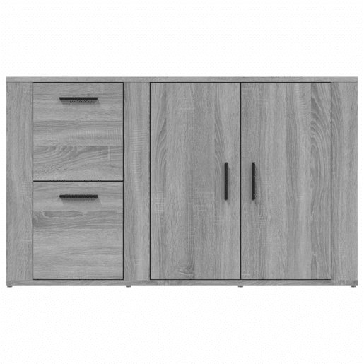 Aparador - Bufete - Móvei de apoio 100x33x59,5 cm derivados de madeira cinzento sonoma pt2857