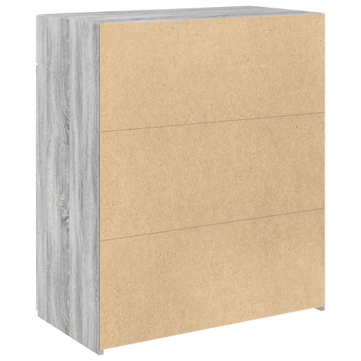 Aparador - Bufete - Móvei de apoio 80x42,5x93 cm derivados de madeira cinzento sonoma pt4480