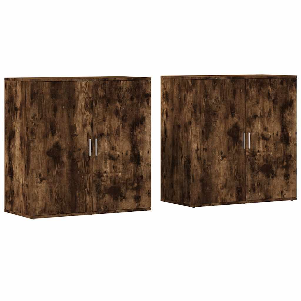 Aparador - Mueble de almacenamiento 2 uds 79 Marrón