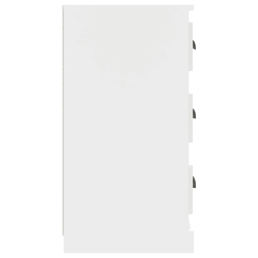 Aparadores - Bufetes - Móveis de apoio 2 pcs derivados de madeira branco pt5080