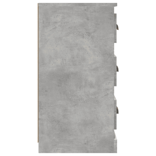 Aparadores - Bufetes - Móveis de apoio 2 pcs derivados de madeira cinzento cimento pt5118