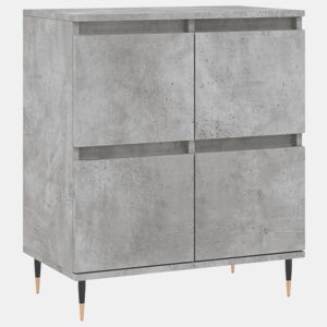 Aparador - Bufete - Móvei de apoio 60x35x70 cm derivados de madeira cinzento cimento pt2810