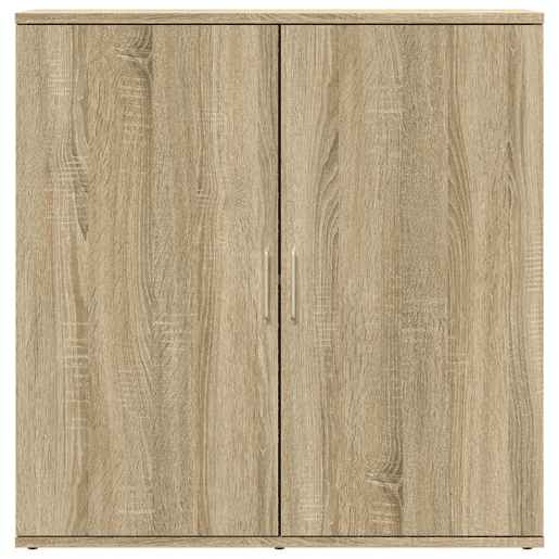 Aparadores - Bufetes - Móveis de apoio 2 pcs 79x38x80 cm derivados madeira carvalho sonoma pt5233