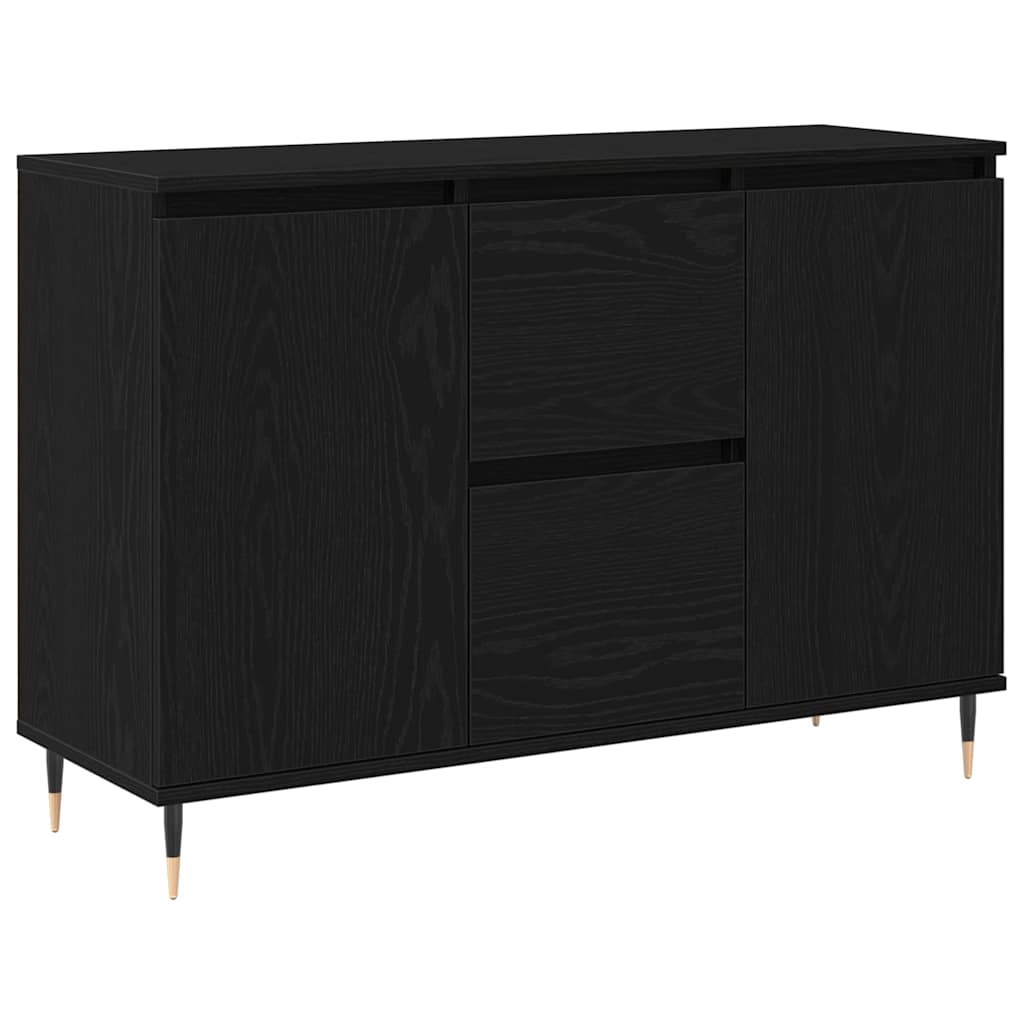 Aparador - Mueble de almacenamiento 101 Negro/ Madera