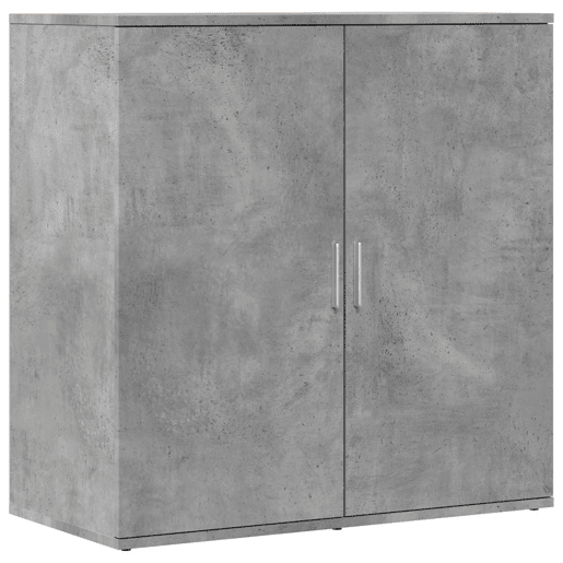 Aparadores - Bufetes - Móveis de apoio 2 pcs 79x38x80 cm derivados madeira cinzento cimento pt5190